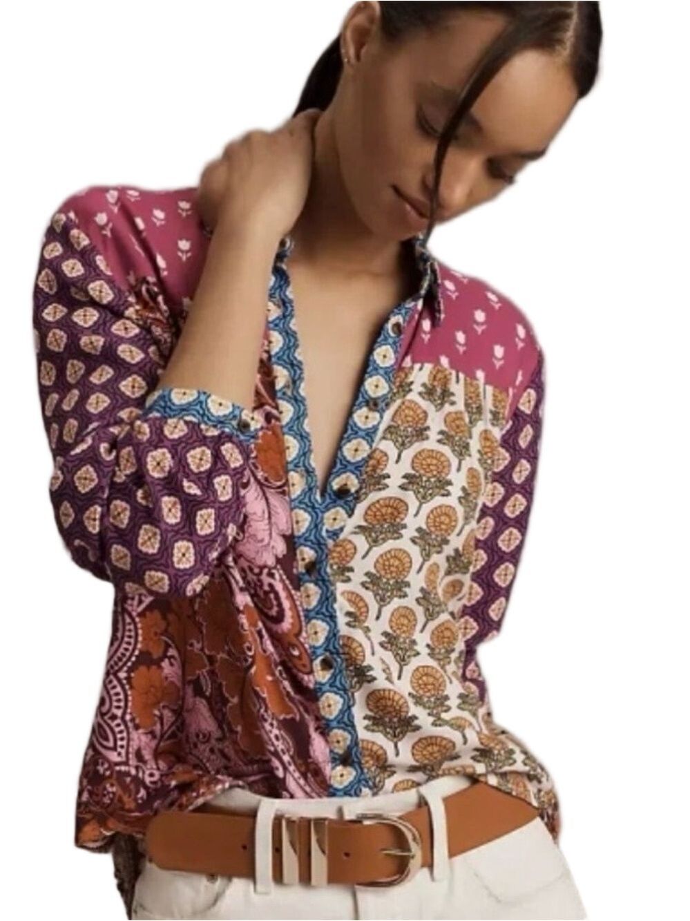 Maeve The Paz shirt From Anthropologie
